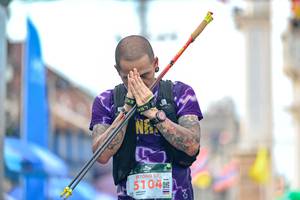 BIB: 5104
                            <button type="button" onclick="openModal(24884645)" class="btn btn-primary btn-sm float-right btn-popup" data-toggle="modal" data-target=".modal-high-quality">
                        <i class="fas fa-shopping-cart"></i> Add to Cart
                    </button>
                                            <button type="button" onclick="isThisMe(24884645, true)" class="btn btn-success btn-sm float-right btn-popup btn-isme hidden" data-toggle="tooltip" data-placement="bottom" title="นี่คือรูปของคุณใช่ไหม คลิกที่นี่เพื่อเอาเข้าอัลบั้ม">
                        <i class="fas fa-plus"></i> Add to album
                    </button>
                    <button type="button" onclick="isThisMe(24884645, false)" class="btn btn-warning btn-sm float-right btn-popup btn-isnotme hidden">
                        <i class="fas fa-ban"></i> Remove from album
                    </button>